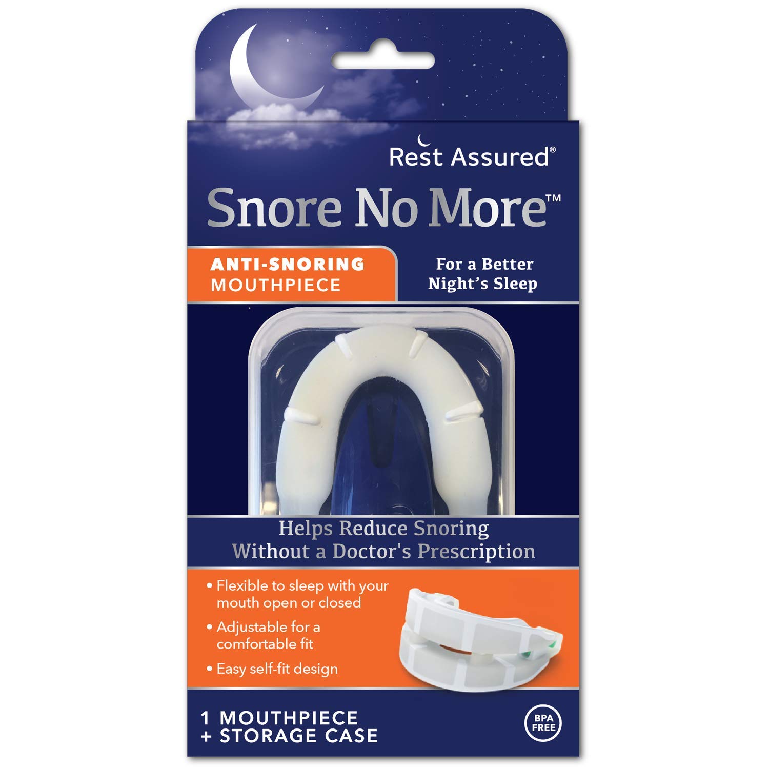 Rest Assured Snore No More Anti-Snoring 