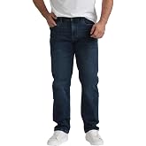Kenneth Cole REACTION Athletic Fit Jeans | Soft and Flexible Stretch Jeans - Men's Jeans Roomier Fit