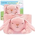 Baby Colic and Gas Relief, Heated Tummy Wrap for Newborns Belly Relief by Soothing Warmth, Baby Heating Pad Swaddling Belt Relief & Soothe Gas, Colic and Upset Stomach for Newborns to Toddler (Bunny)