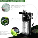 AQQA Internal 3 in 1 Submersible Aquarium Filter Pump 15-40L S view 2
