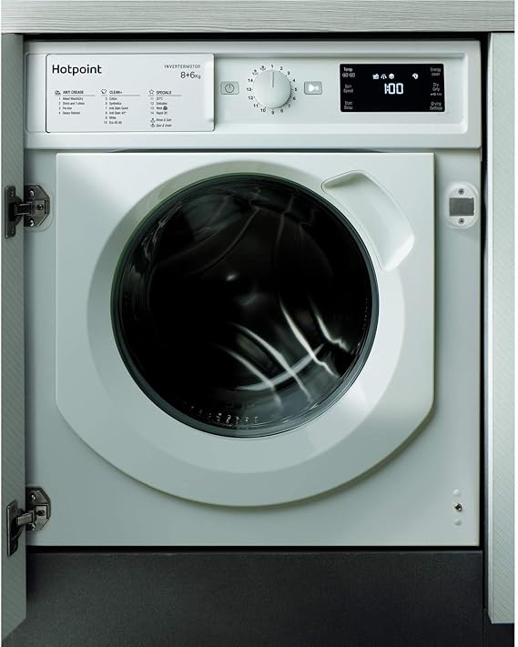HOTPOINT BIWDHG861484 8kg Wash 6kg Dry Integrated Washer Dryer With