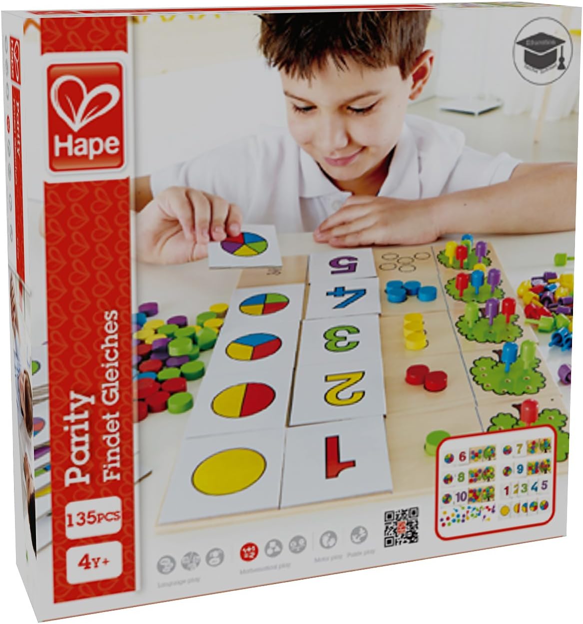 Hape HAP-E6302 Home Education Equate Game