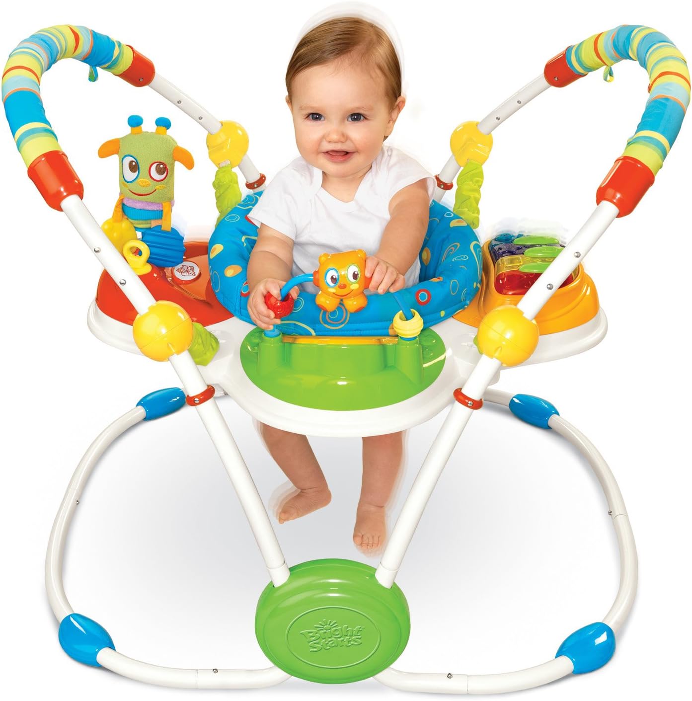 bright starts cute critters activity jumper