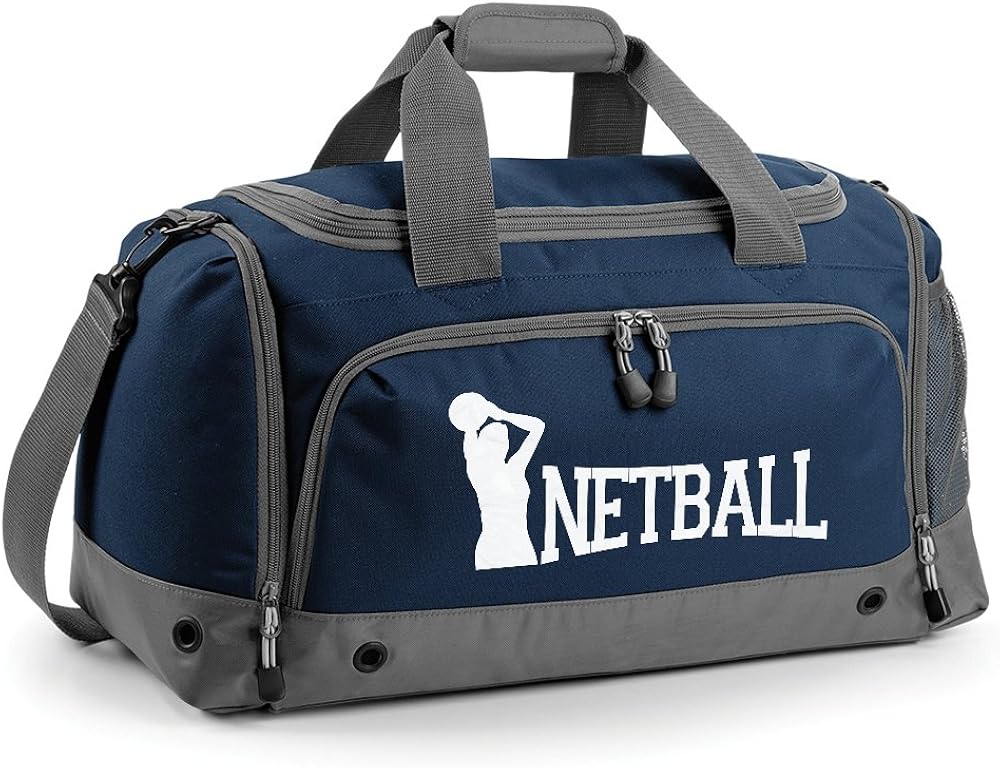 iClobber Netball Holdall Club Kit Bag (Navy Blue) Amazon.co.uk Shoes