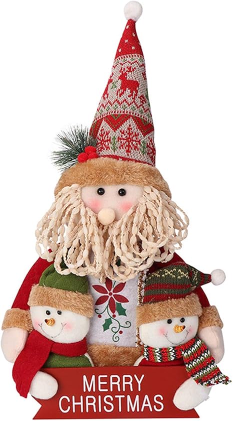 Amazon Co Jp クリスマスツリー 飾り クリスマス雑貨 かわいい 人形 長い脚 人形 壁掛け 玄関飾り クリスマス雰囲気満載 クリスマスギフト クリスマス装飾 ホーム キッチン