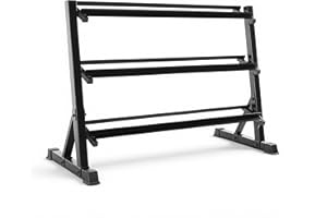 CAP Barbell Dumbbell Rack | 5-50lb or 5-75lb Dumbbell Storage | Multiple Options