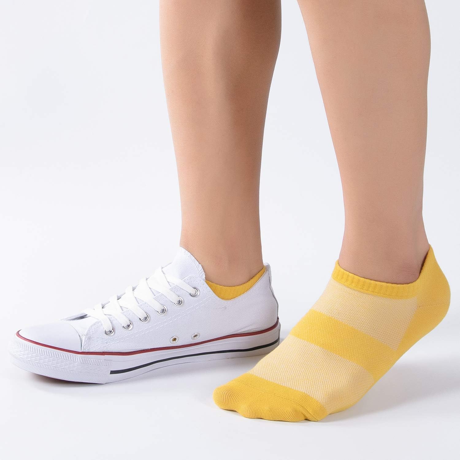 Cotton Running Low Cut Athletic Ankle Socks for Women, 9 Pairs No Show Black White Cotton Socks for Women Ladies at  Women’s Clothing store