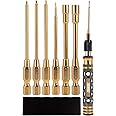 INJORA RC Tool Kit 6 in 1 Screwdriver Quick Change Allen Key Hexagon Screwdrivers for SCX24 Gladiator Bronco C10 JLU Deadbolt FMS FCX24 Micro Crawler Car