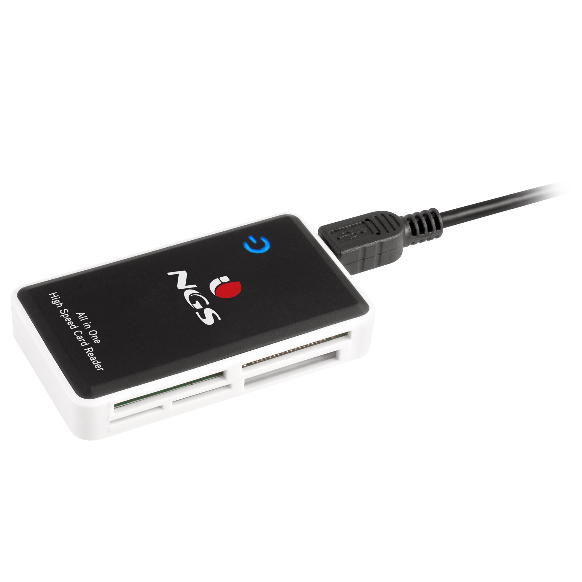 NGS MULTIREADER MULTIREADER PRO - USB 2.0 All-in-1 Card Reader Black