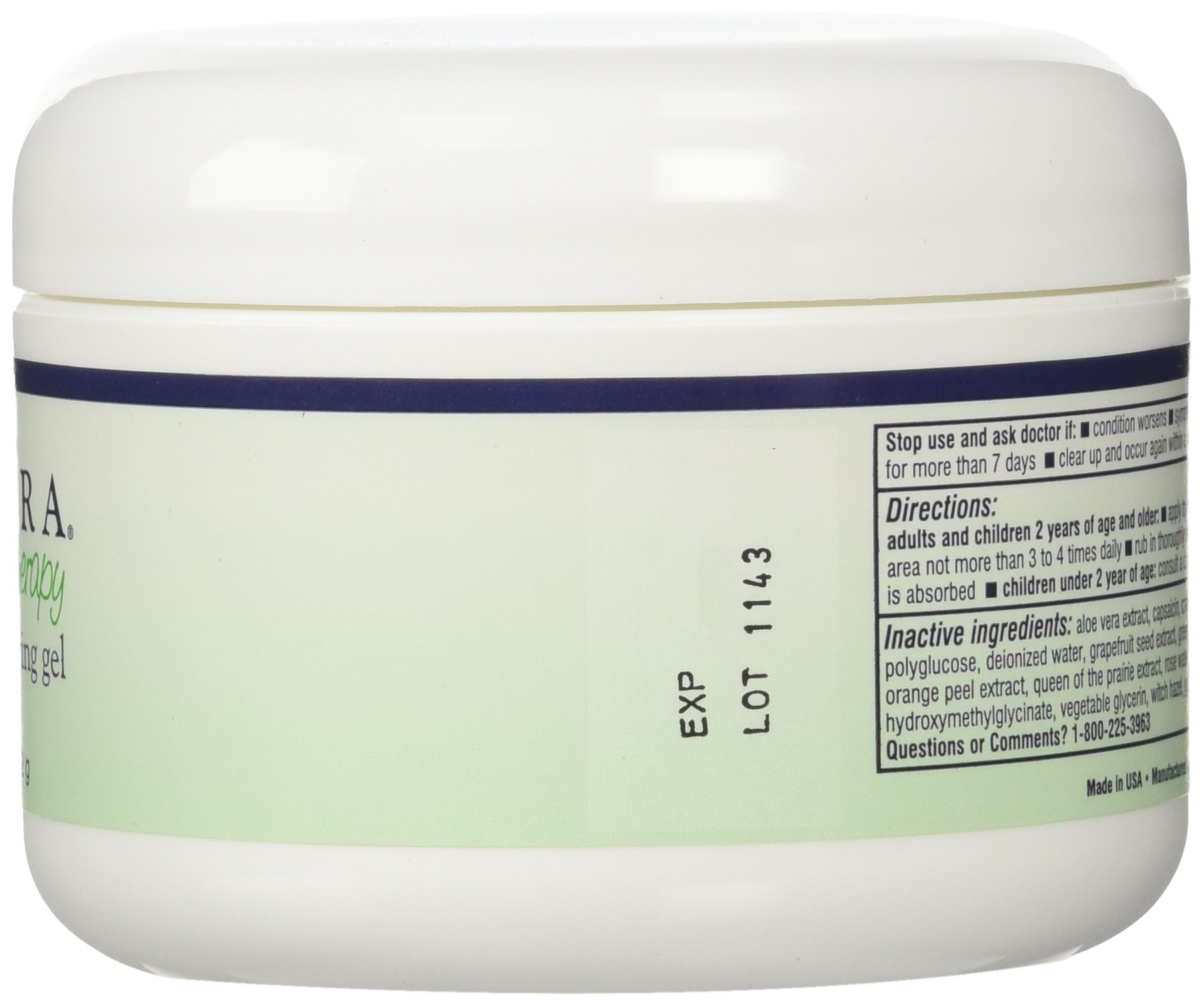 Sombra Warm Therapy Natural Pain Relieving Gel, 8 Ounce, 3 Count