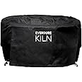 Everdure KILN Pizza Oven Cover - Secure Cover with UV Protection and Drawstring Closure, Waterproof Lining and 4 Season Pizza Oven Protection, Black, 33”L x 27”W x 16”H