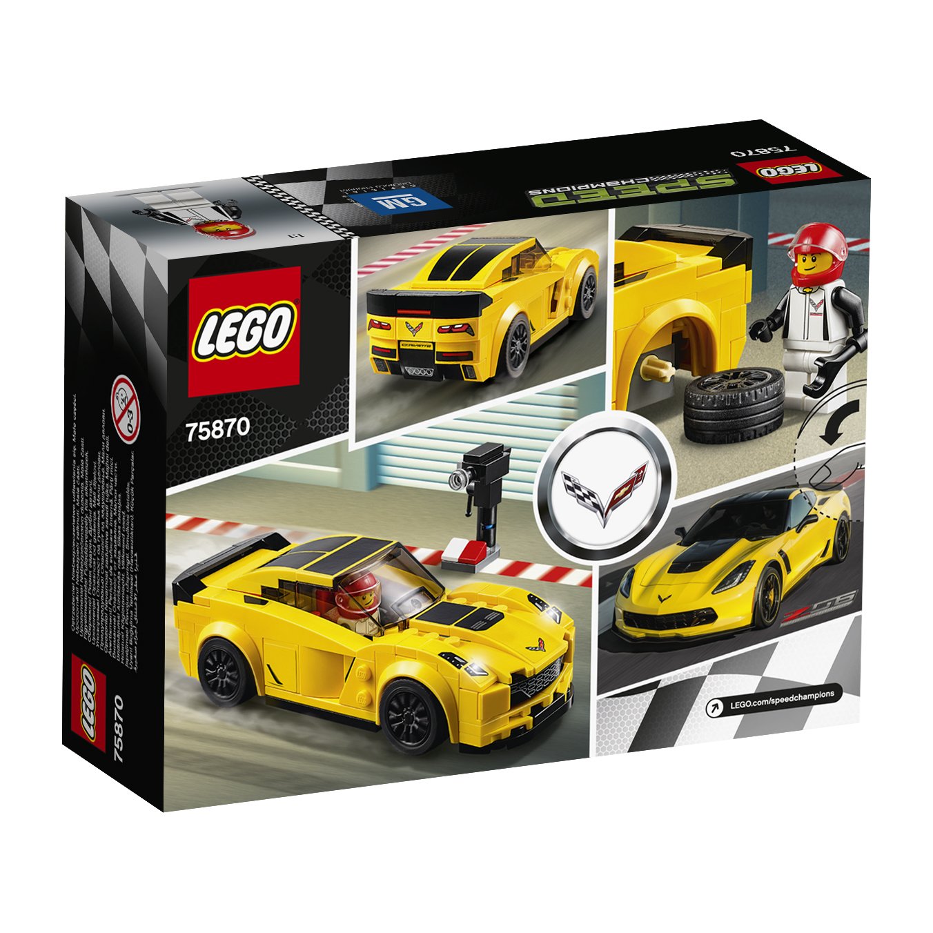 lego corvette speed champions