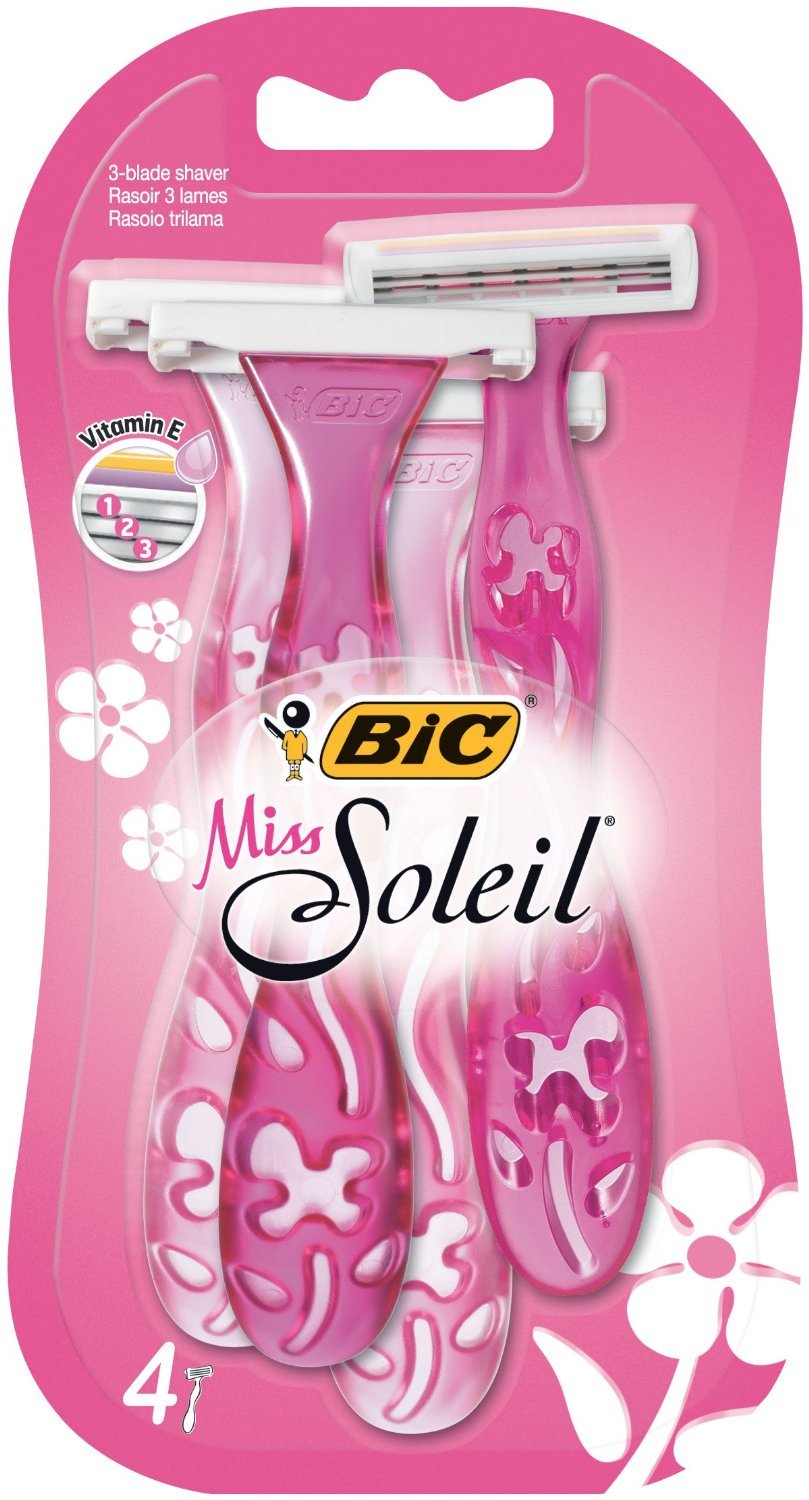 BIC Miss Soleil Razor - Pack of 2(2 x 4 Pieces)