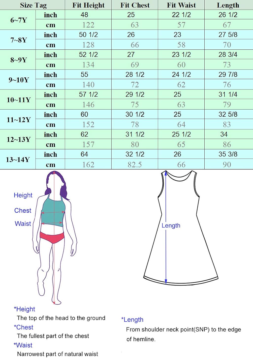 GRACE KARIN Girls Sleeveless Crew Neck Floral A-Line Dress: Clothing