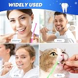 Sularpek 14 Pcs Single Tuft Toothbrushes with Covers for Gums Small Head view 7