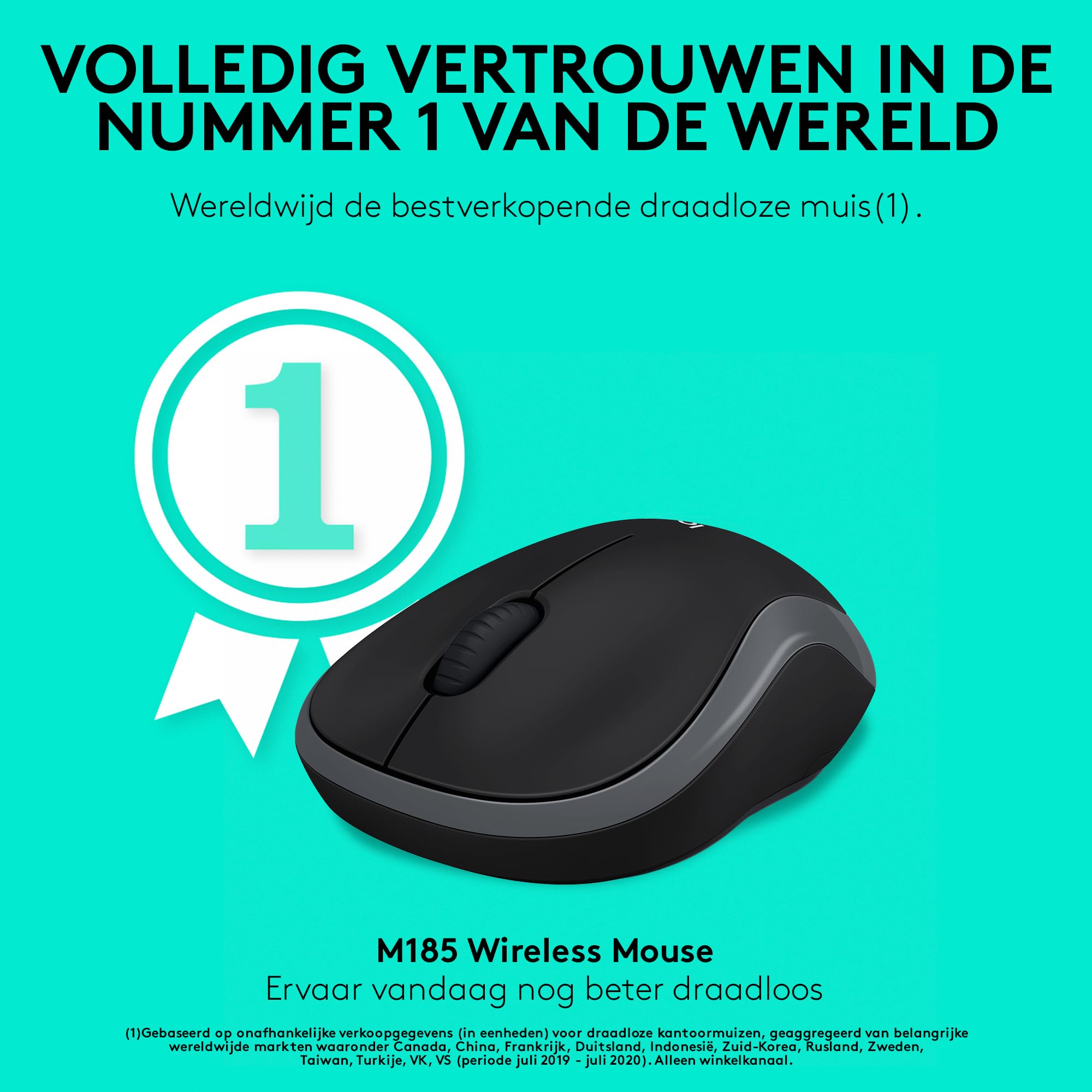 Logitech 910-002235 Wireless Mouse M185