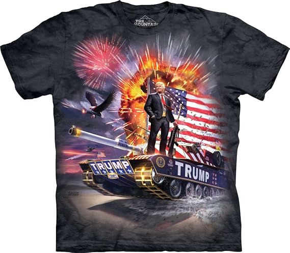 The Mountain Trump T-Shirt Large Charcoal