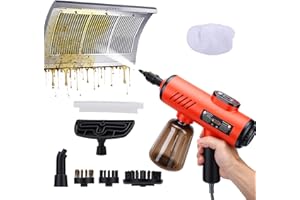 WODHMIEY Handheld Steam Cleaner, 1200W Pressurized Multi Surface Cleaner, 3 Level Adjustable Levels, 600ML Water Tank with Ny