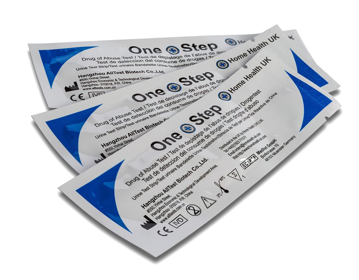 One Step: 5 x Benzodiazepines Drug Testing Kits, Rapid Results Urine Test Strips for Diazepam, Valium | Sensitivity 200ng/mL