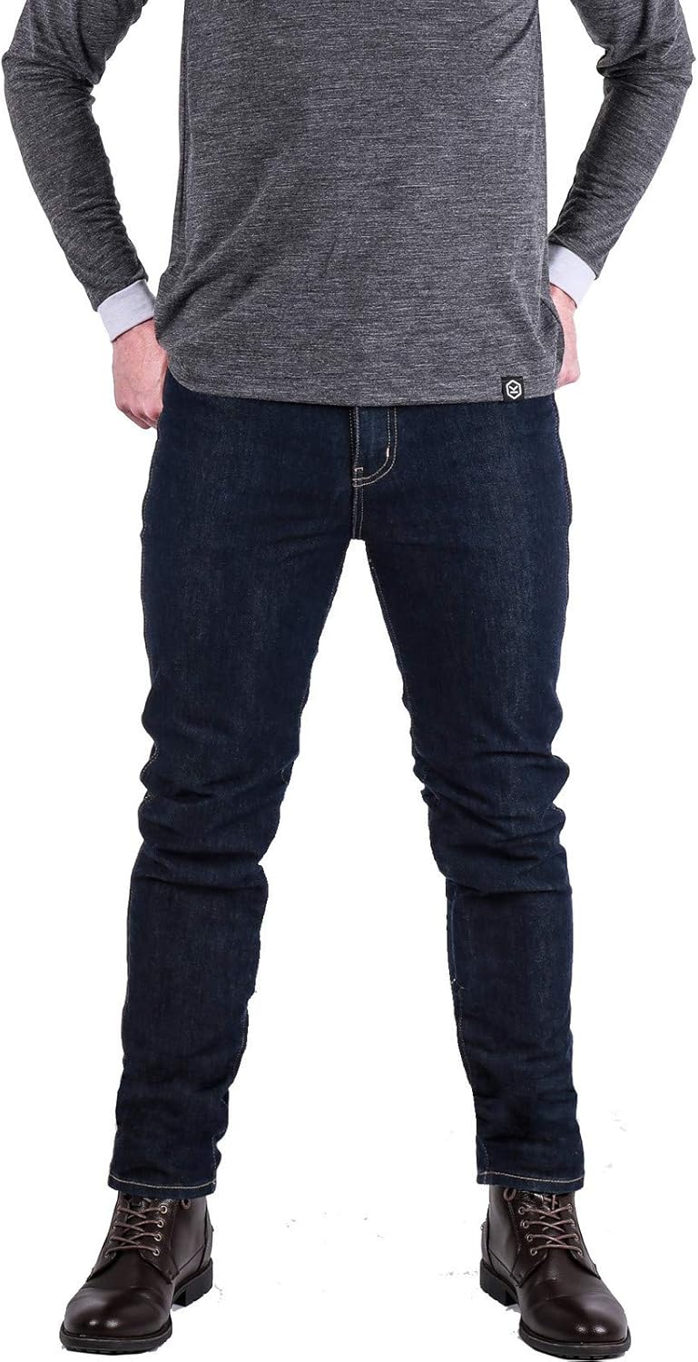 short leg motorcycle jeans