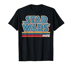Star Wars Super Retro Striped Logo 1977
