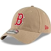 New Era Unisex-Adult MLB Core Classic 9TWENTY Khaki Team Color Home Adjustable Hat Cap One Size Fits All