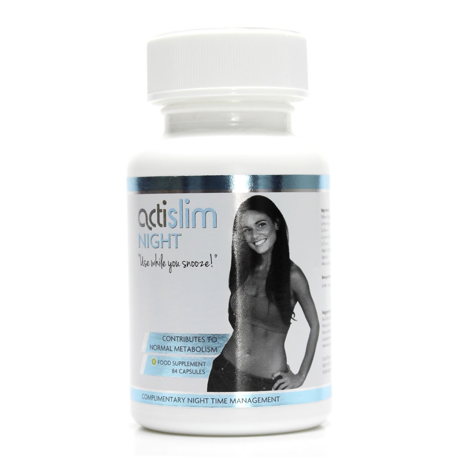 Actislim Night works while you sleep, helps to maintain target weight, contains Vitamin B6 and Apple Cider Vinegar, 6 Week Course, 90 capsules