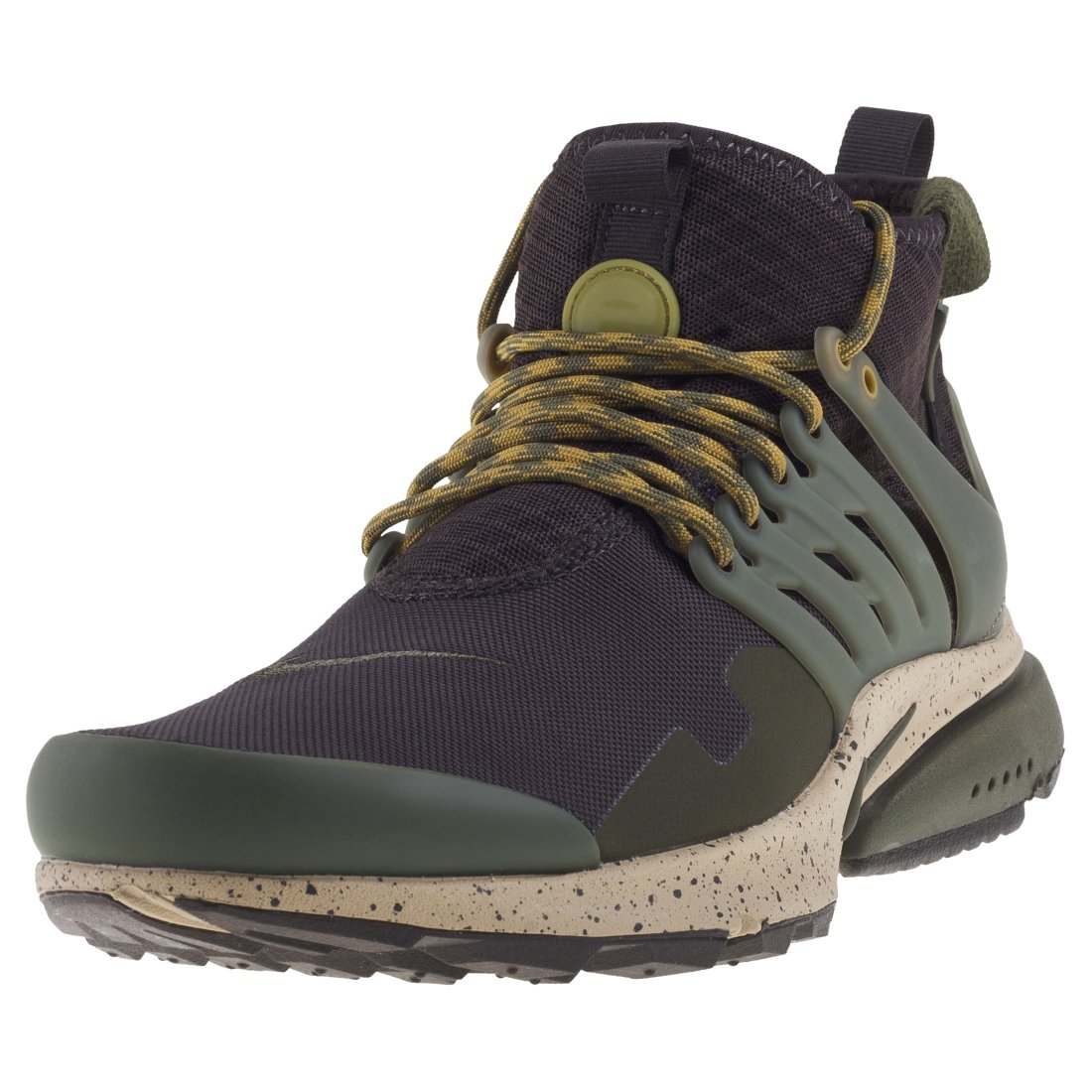 Nike Mens Air Presto Mid Utility Hight Top Lace Up Running Sneaker
