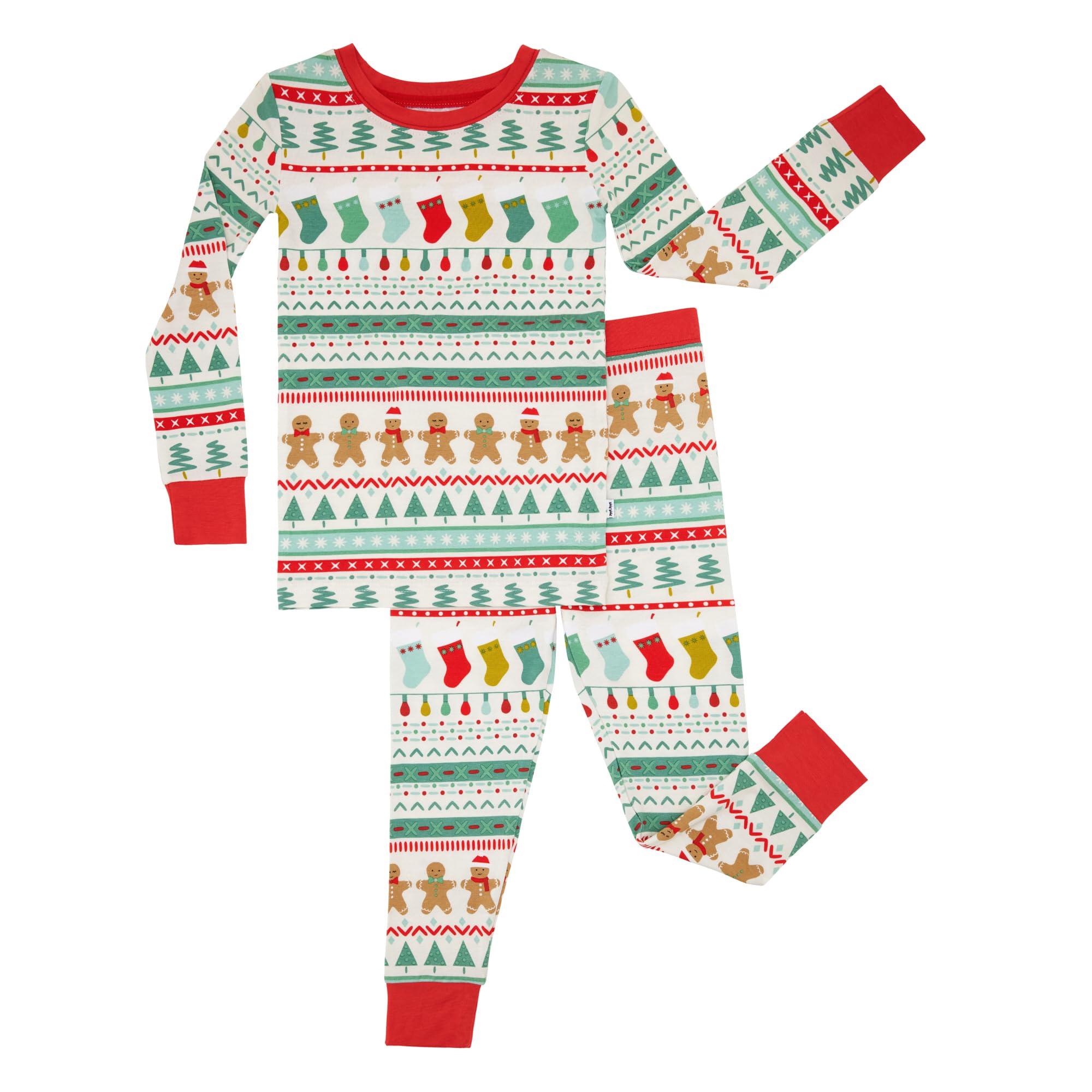 Little Sleepies Two-Piece Holiday Pajama Set for