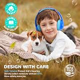 iClever Kids Wireless Headphones LED Lights 43H Playtime Safe Volume Bluetooth view 2