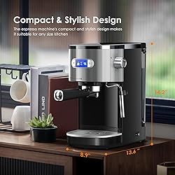 COWSAR Espresso Machine 20 Bar, Semi-Automatic