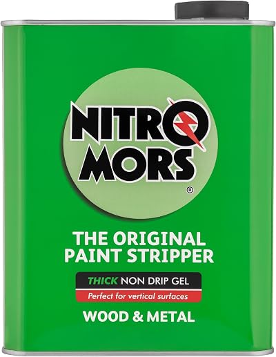 Nitromors Original Paint Stripper 2 L Varnish Remover Wood Metal Concrete