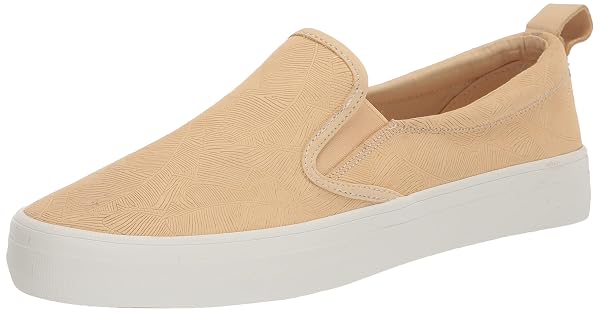 SPERRY WOMEN’S CREST TWIN GORE LEATHER SNEAKER, CHAMOMILE,...