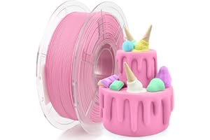 iSANMATE High Speed PLA 3D Printer Filament, Matte Pink PLA Filament 1.75mm Designed for High Speed 30-600mm/s, Fast Printing Speed PLA, Dimensional Accuracy ±0.02mm, 1kg Spool (2.2lbs)