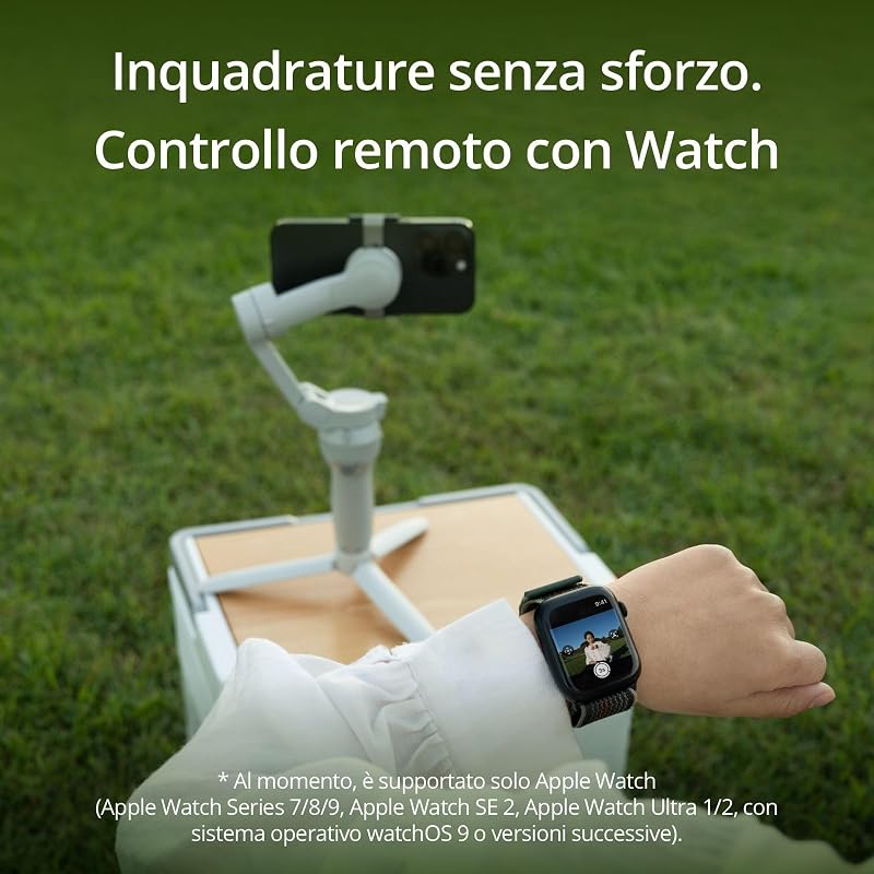Gimbal intelligente Osmo Mobile SE per smartphone, stabilizzatore a 3 assi