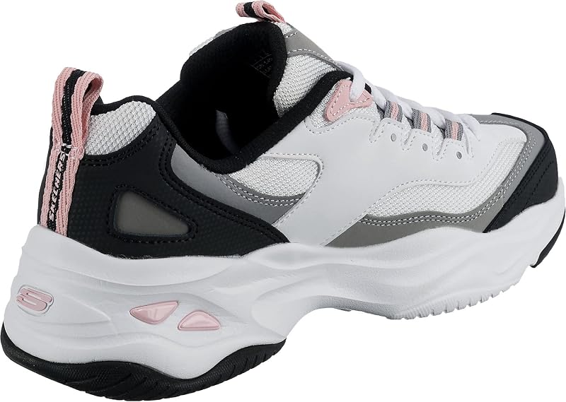 D'Lites 4.0 Fresh Diva, ténis femininos, branco/preto/rosa, 39 EU
