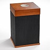 Lovdly Cremation Urn for Human Ashes | Keepsake Urns for Adult Ashes | Decorative Urn Made from Premium Wood (Wood, Large Memoria Urn)