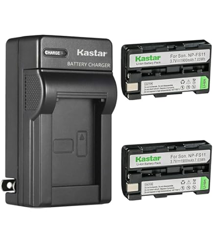 Kastar Replacement Battery For Sony NP-F10, NP-FS11, NP-FS12, CCD-CR1 – 1900mAh Li-Ion