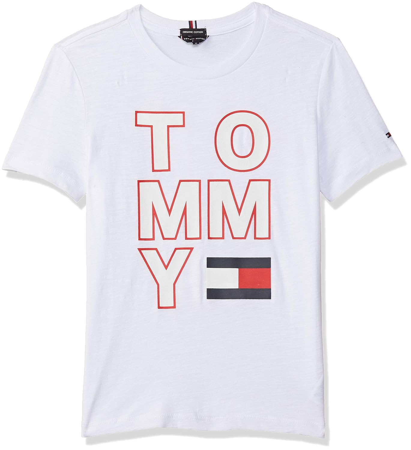 tommy hilfiger plain white shirt