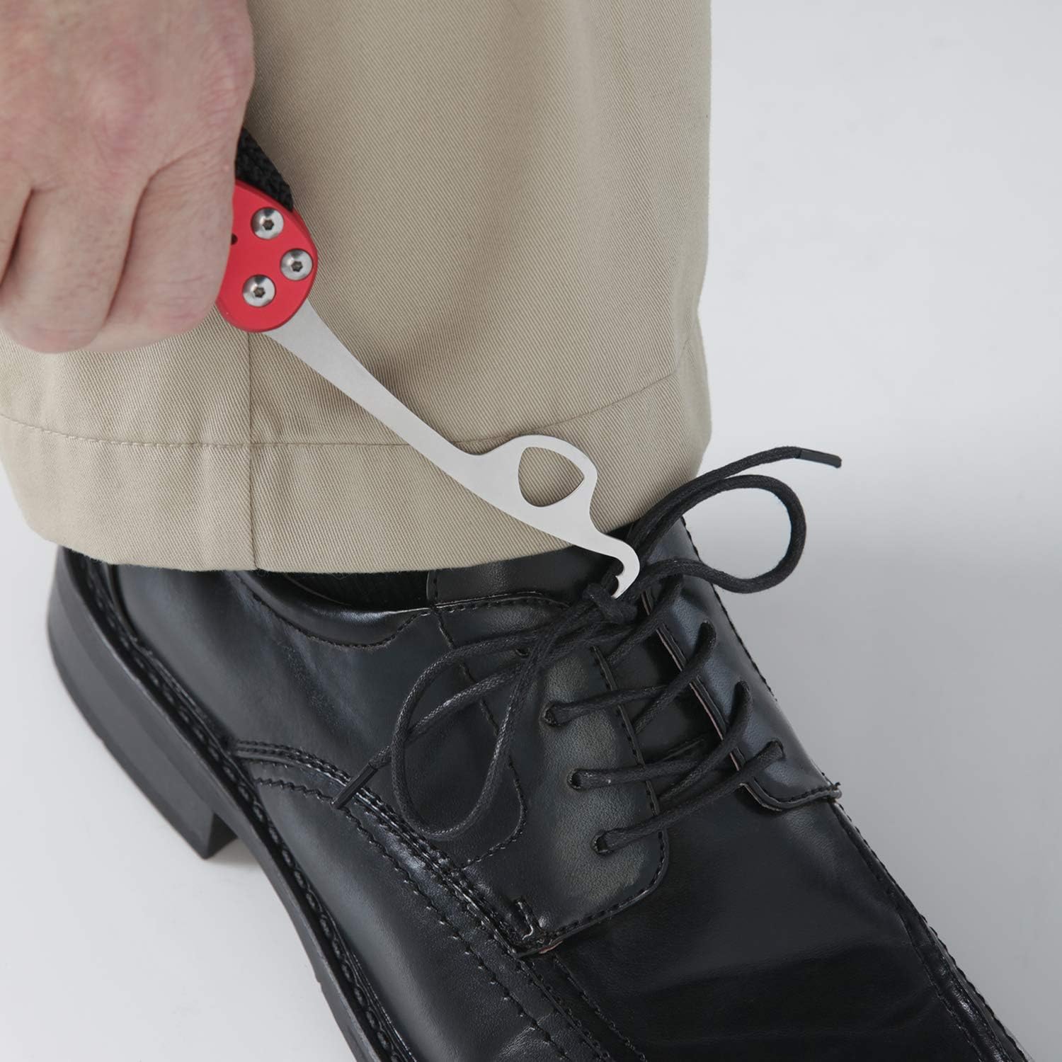 ViVi Zipper Pull and Button Hook Pocket Dresser and Dressing Aid for Assistance with Button Hooks, Zipper Pulls and Shoelaces: Health & Personal Care