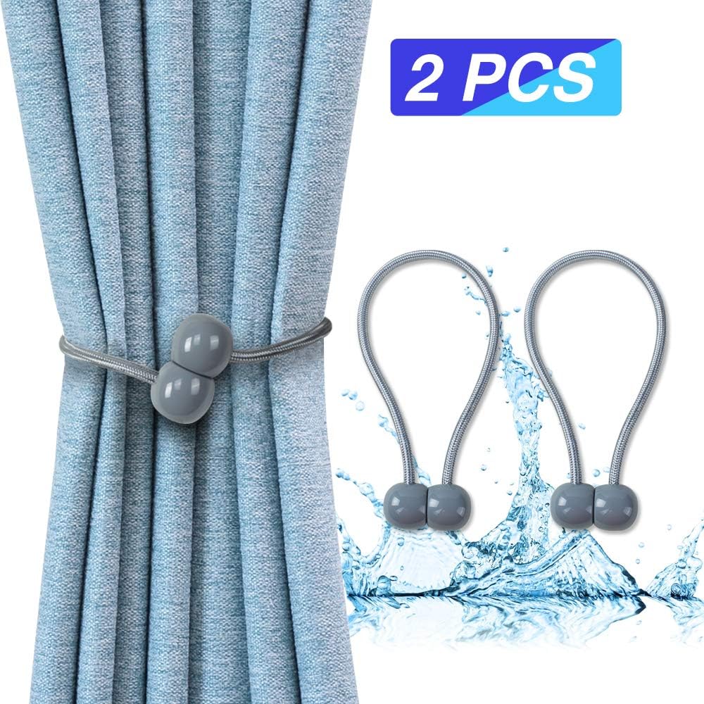 Glittery Upgraded Curtain Tiebacks, Indoor Outdoor Curtain Tie Backs