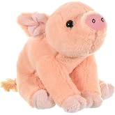Wild Republic Cuddlekins Mini Piglet Stuffed Animal - 8"