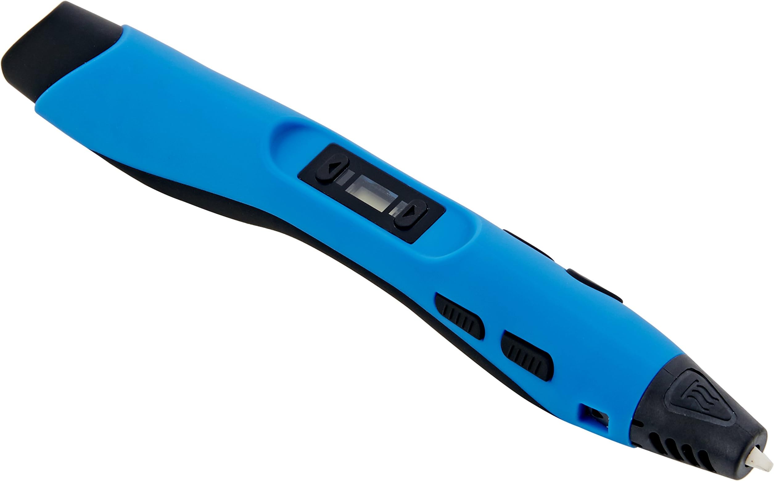 ccbetter PEN000015 3D Printing Pen with Safety Holder, 2 Packs of Free Filaments, Version III, Blue and Black