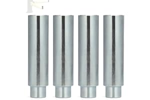 Atesilor 4 Pcs Upgraded 35mm Lift Adapter, 6 Inch Extension Stack Truck Adapter for 2 Post Car Lift Bridge Jack, Fit for Bendpak Maxjax 2 Post Lift