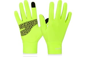 Arcweg Running Gloves Winter Thermal Anti-Slip Touchscreen Gloves Fleece Lining Gloves Men Women for Walking Cycling Driving