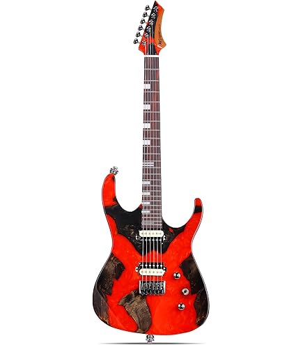 Amazon.com: Dean Modern 24 Select Flame Top Floyd Rose Electric