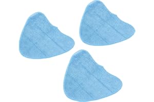 Qudinip 3PCS Washable Mop Pads, Replacement for Hoover WH20200 WH20300 WH20400 and Vax Steam Cleaners, with Long Lasting Poly