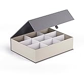 Savor | Keepsake Overflow Box | Acid-Free Storage and Gift Box with Magnetic Close for Safely Holding Mementos, Organizing Co