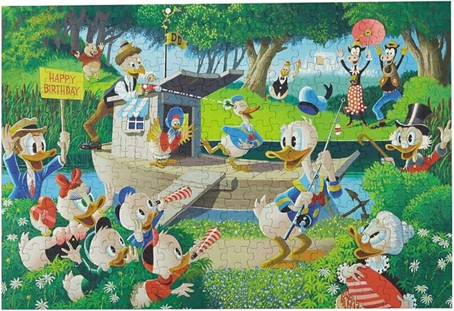 Amazon Co Jp ドナルドダック ジグソーパズル パズル おもちゃ 子供 親子 知能 300ピース 初心者 38 26cm Generic