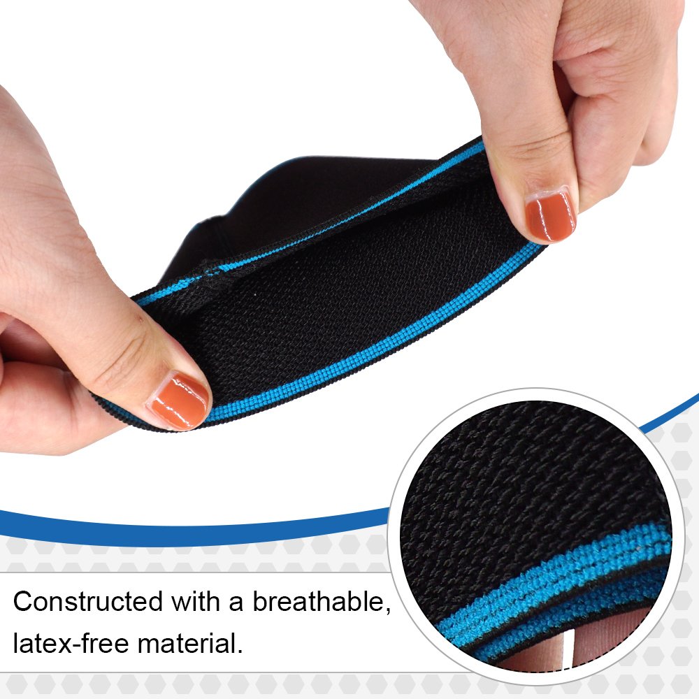 Dr. Foot’s Compression Copper Arch Support Socks, Plantar Fasciitis Braces / Sleeves Relief Pressure for Flat Feet, High Arches and Foot Pain (Large)